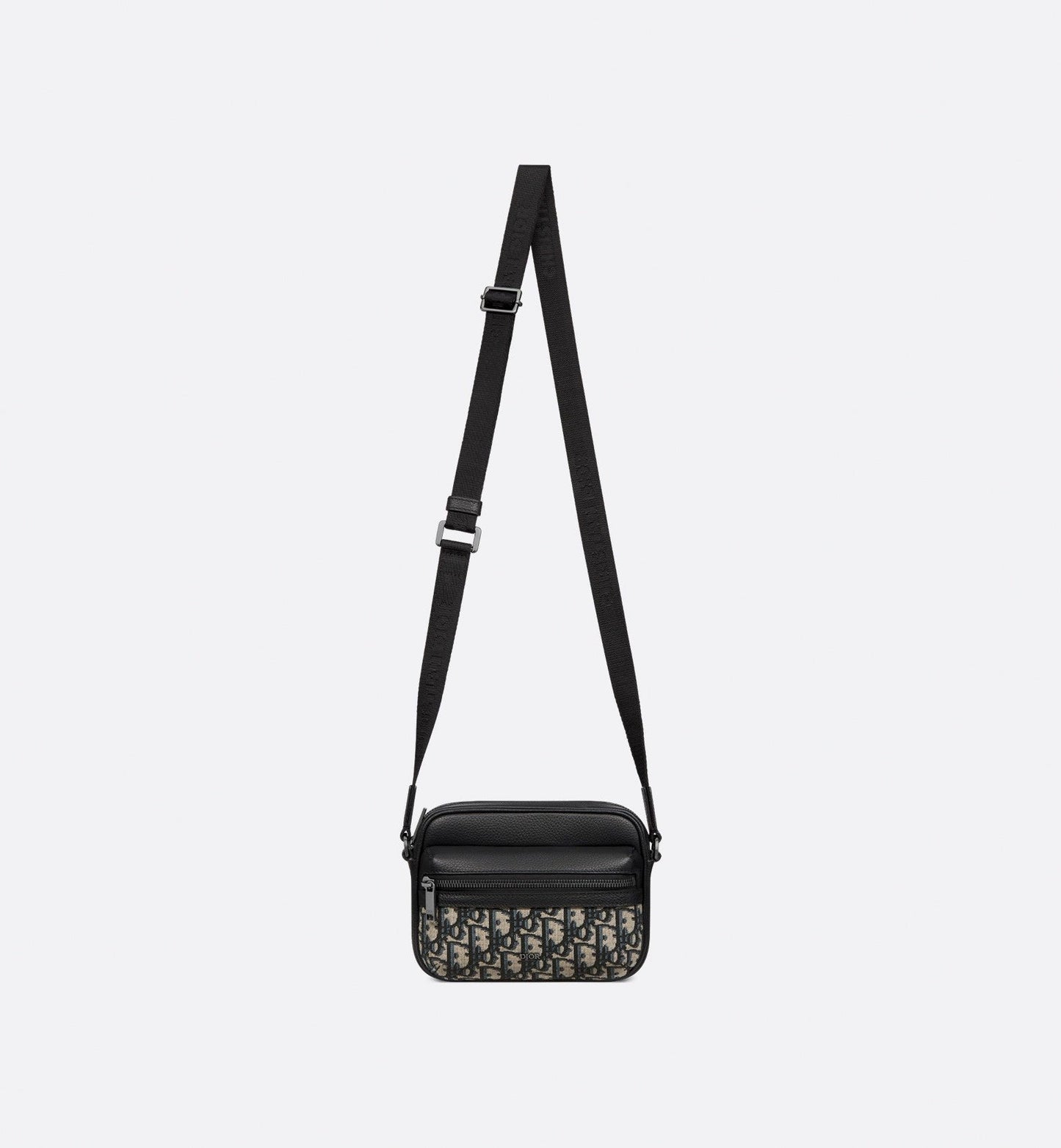 Oblique Canvas & Leather Crossbody Bag