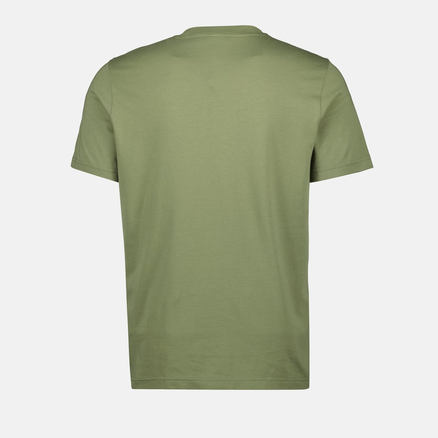 Faded Khaki Logo Pattern T-Shirt