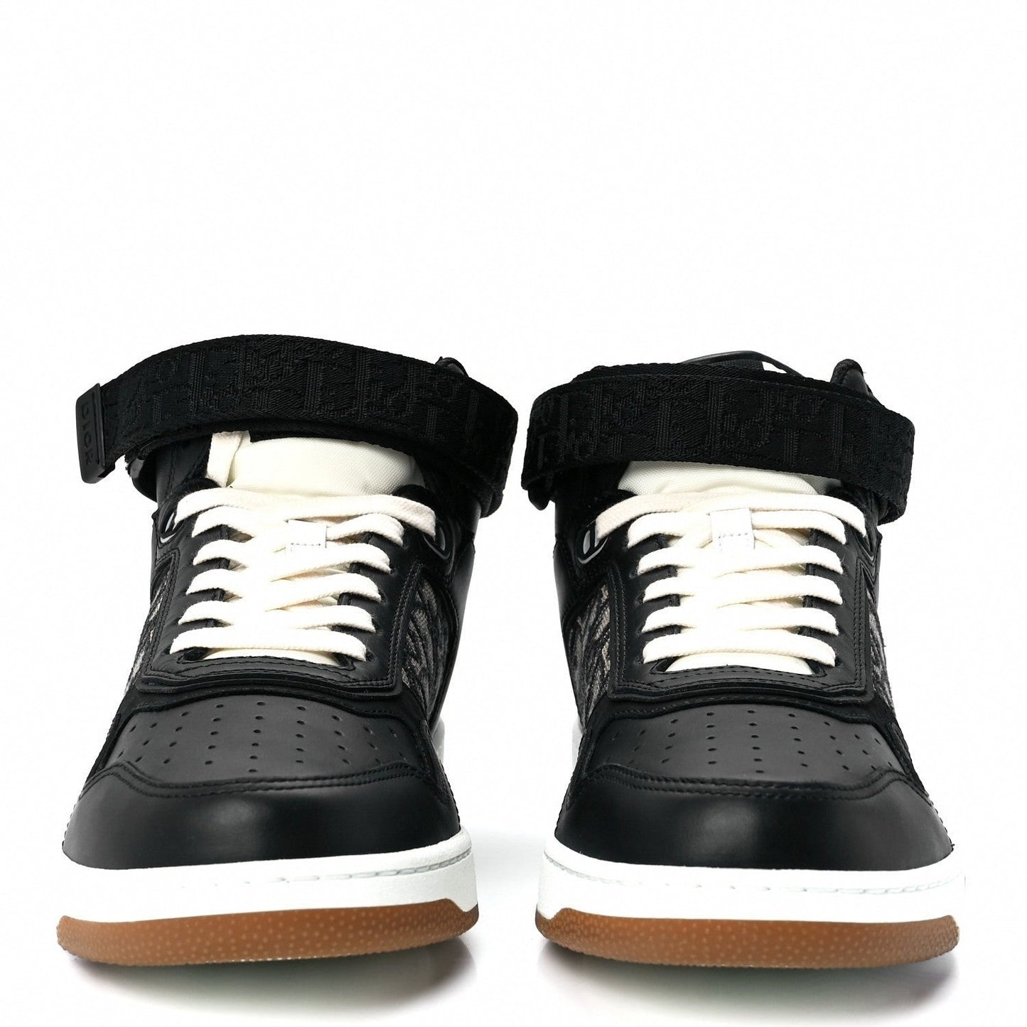 B27 Mid-Top Sneaker — Black Oblique