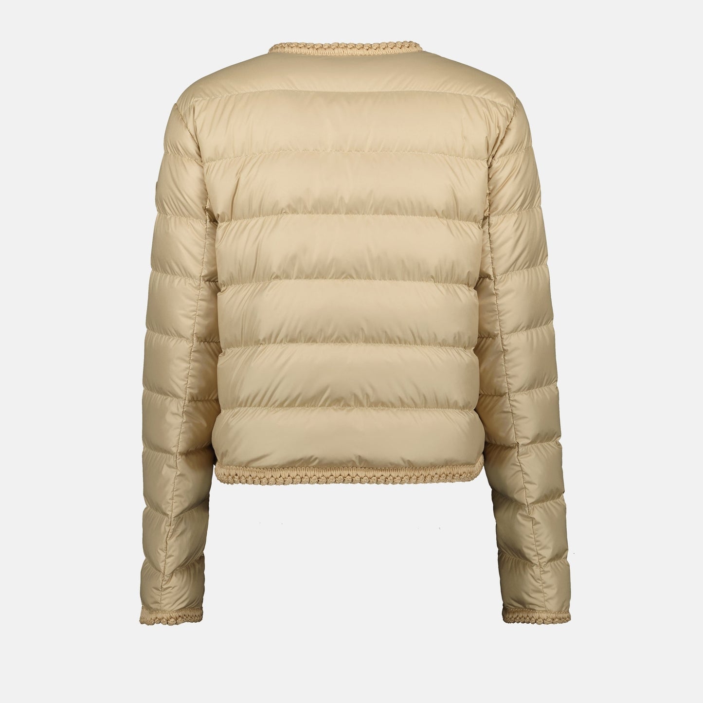 Cropped Quilted Down Jacket