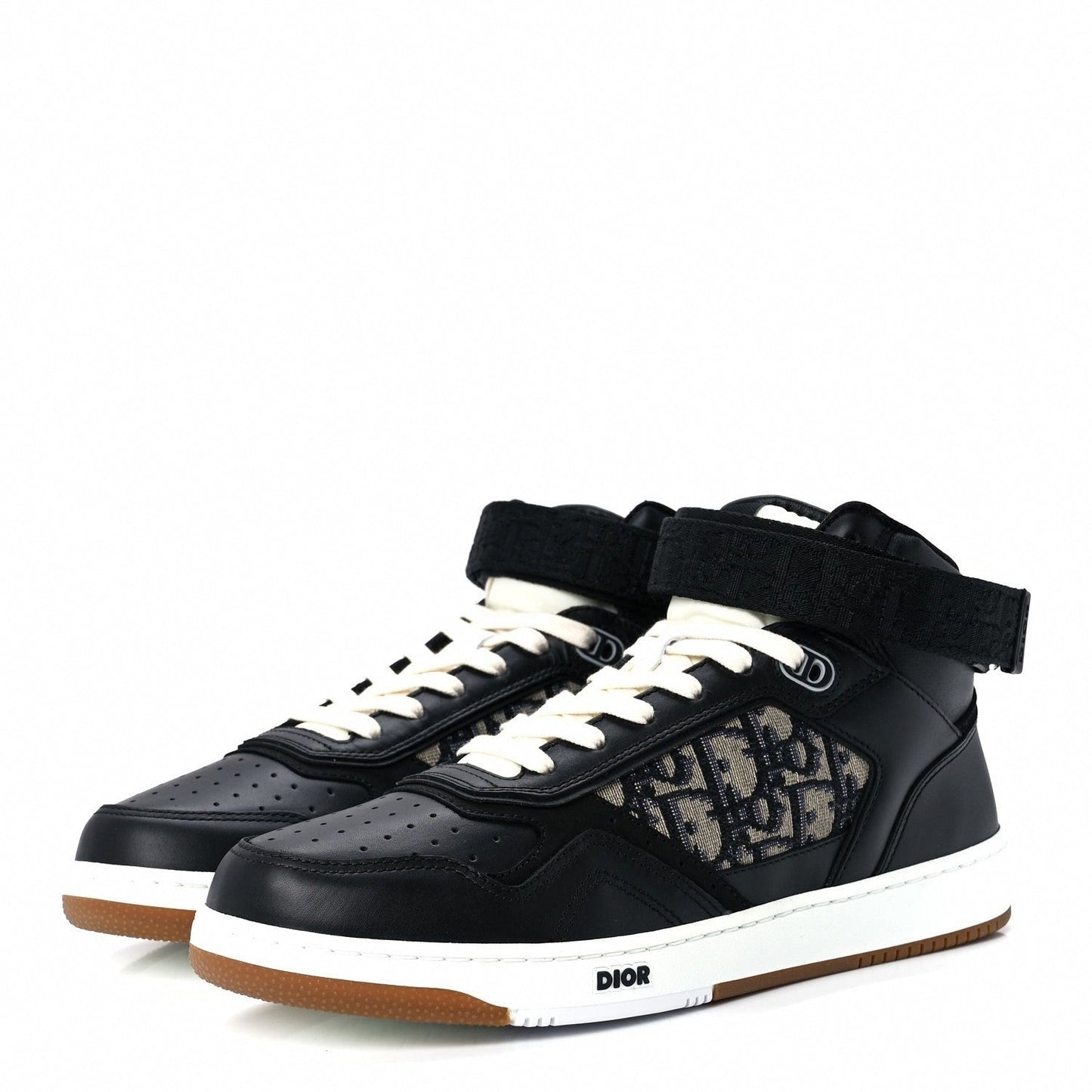 B27 Mid-Top Sneaker — Black Oblique