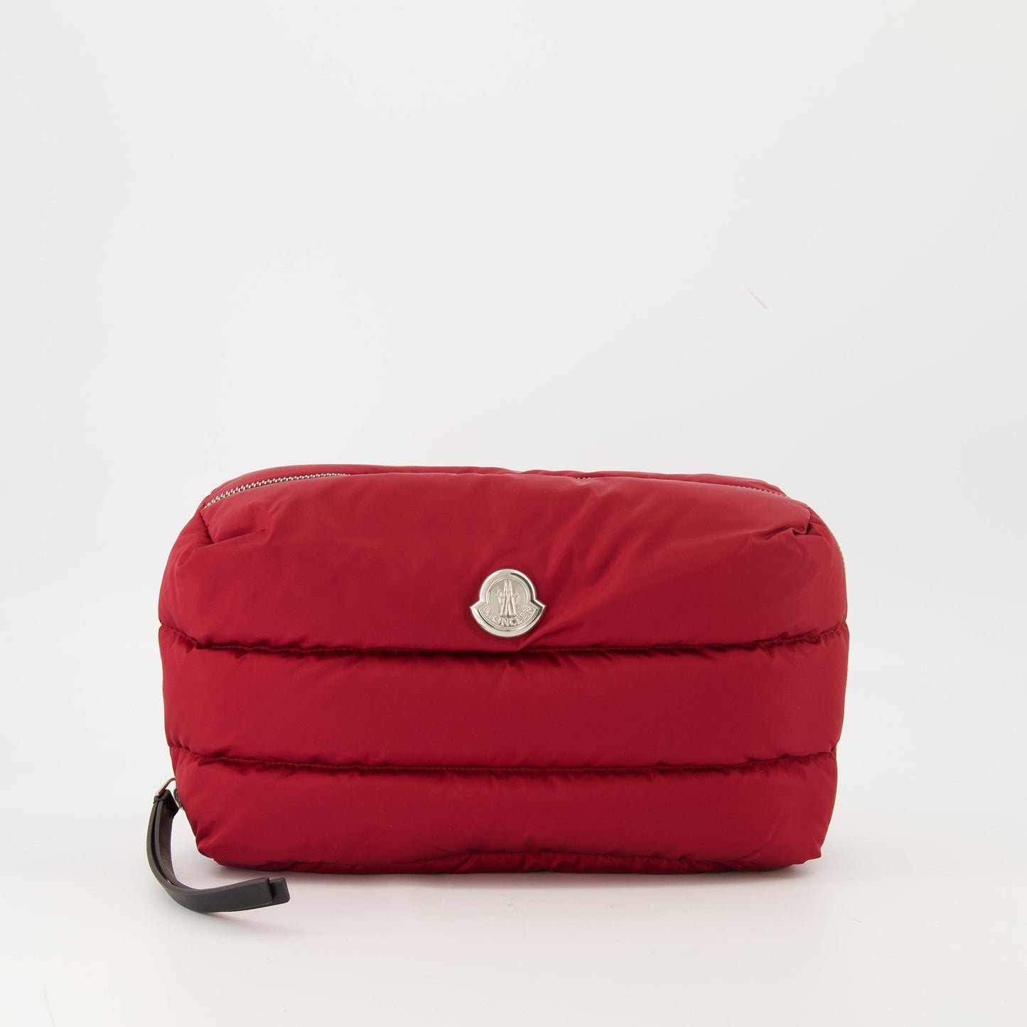 Padded Nylon Pouch / Clutch – Red