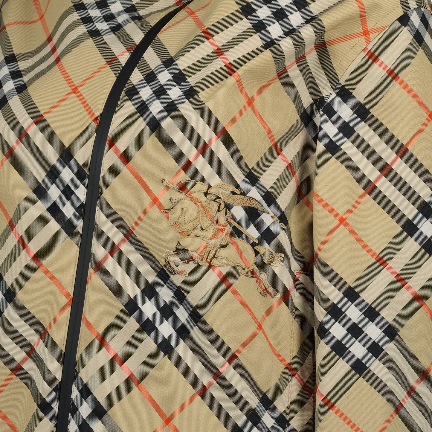 Vintage Check Hooded Jacket