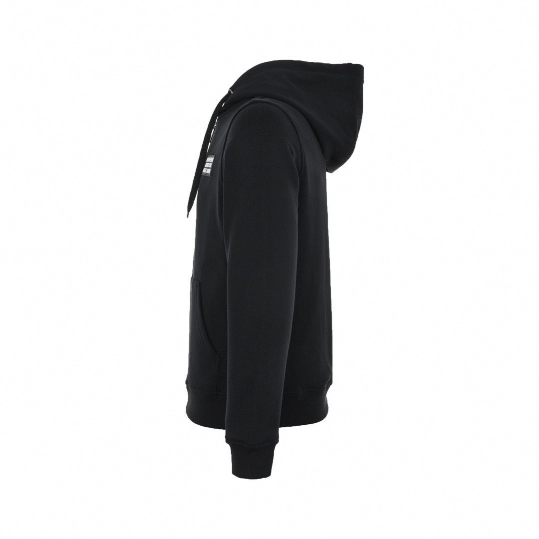 Black Zip-Up Hoodie