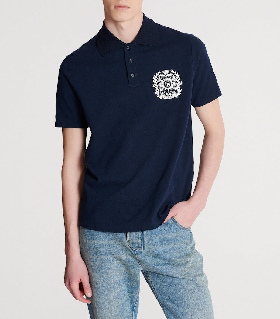 Crest Cotton Polo Shirt