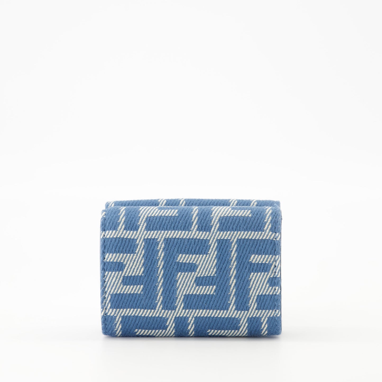 Jacquard Mini Denim Wallet