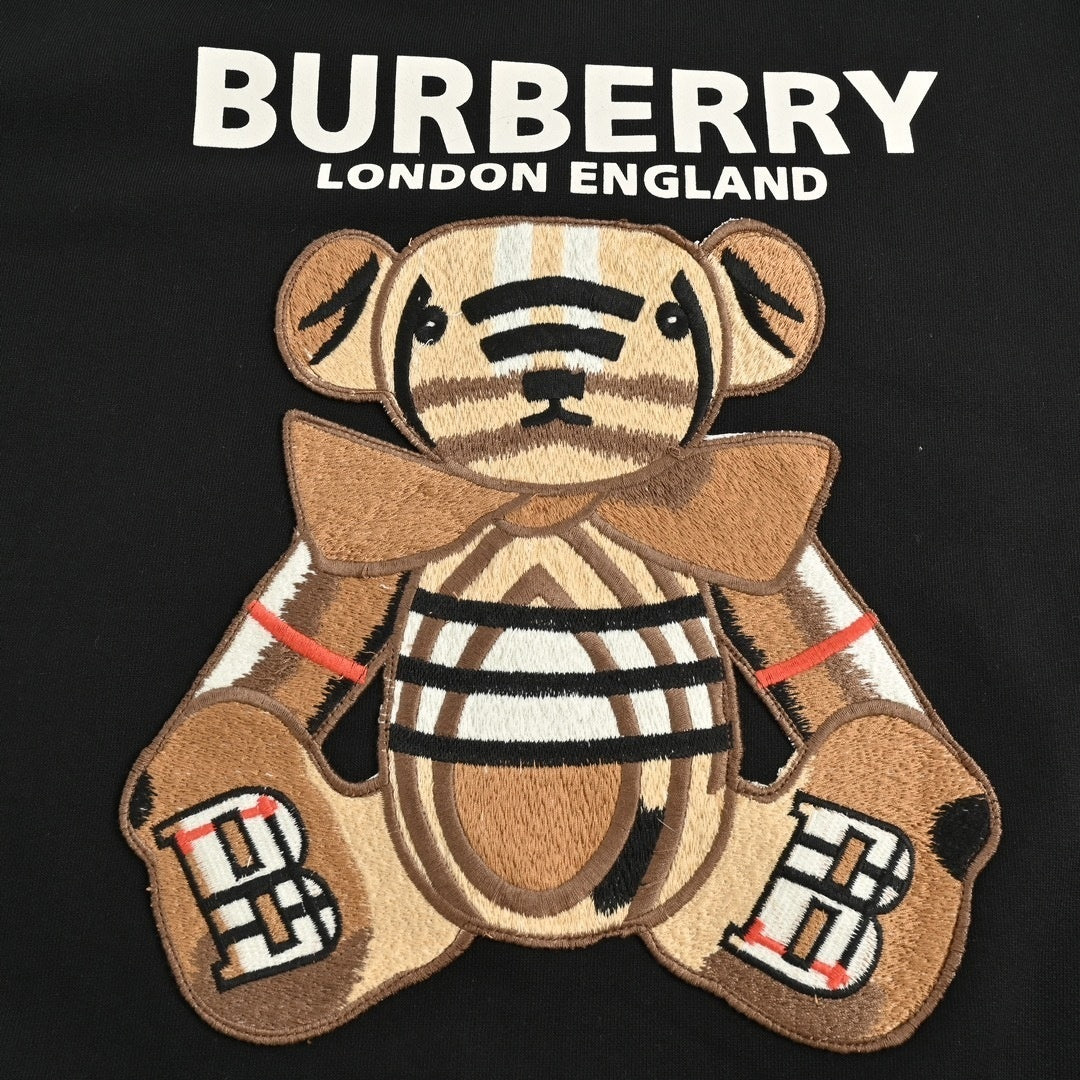 Thomas Bear Appliqué Cotton Sweatshirt