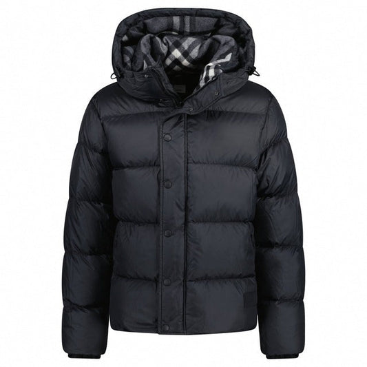 Halsby Puffer Down Jacket - Black