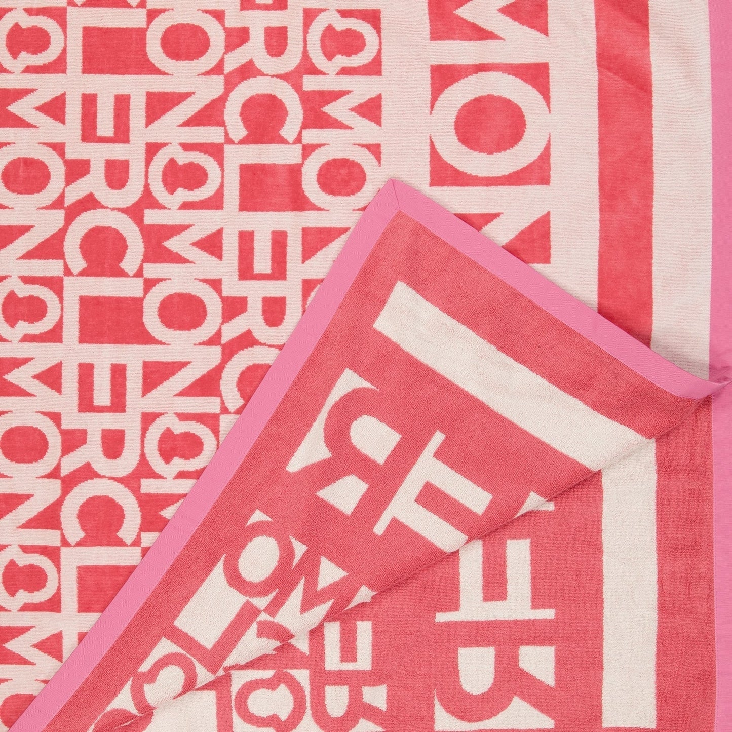 Monogram Logo Beach Towel