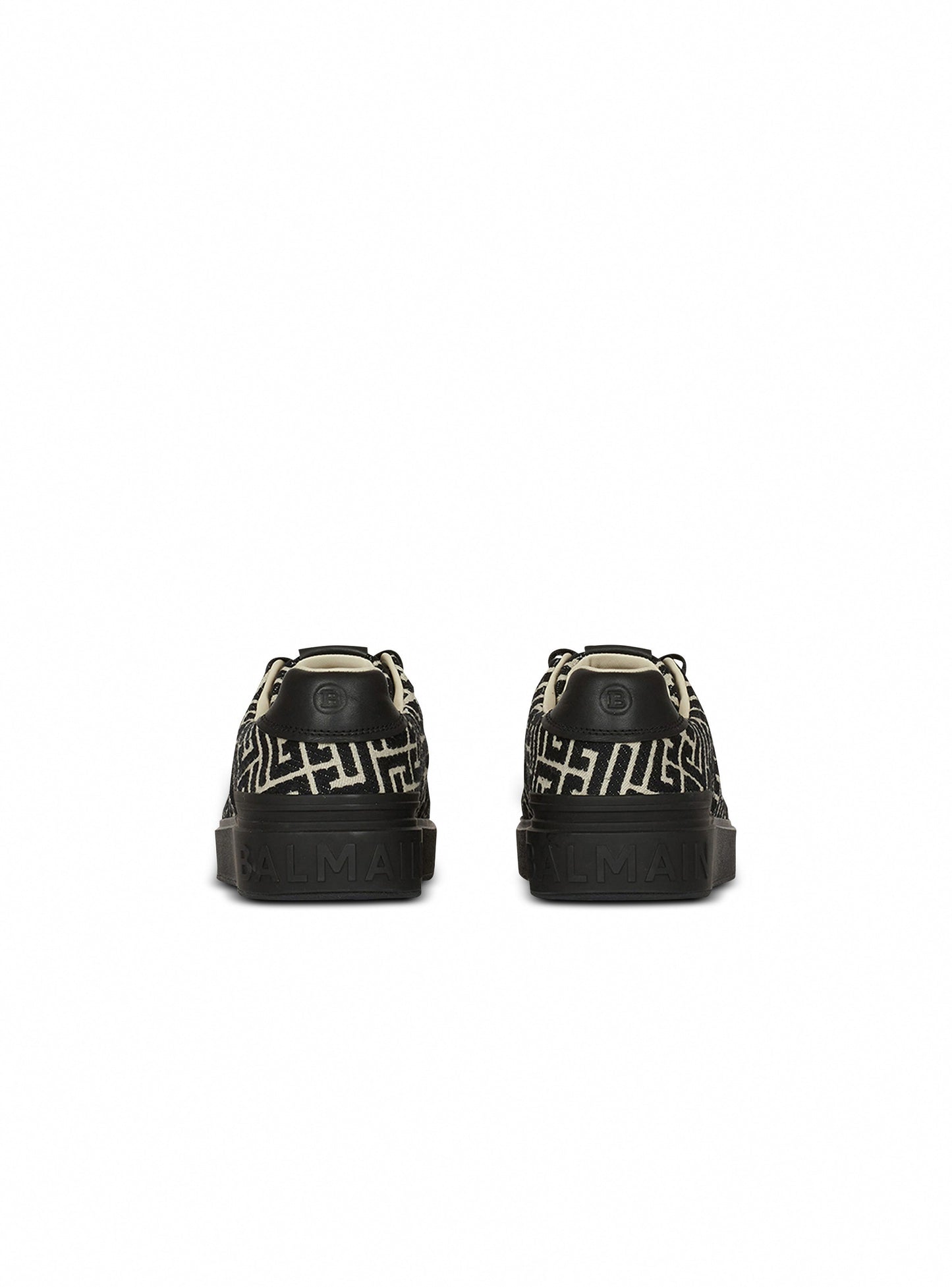 Monogram jacquard B-Court sneakers