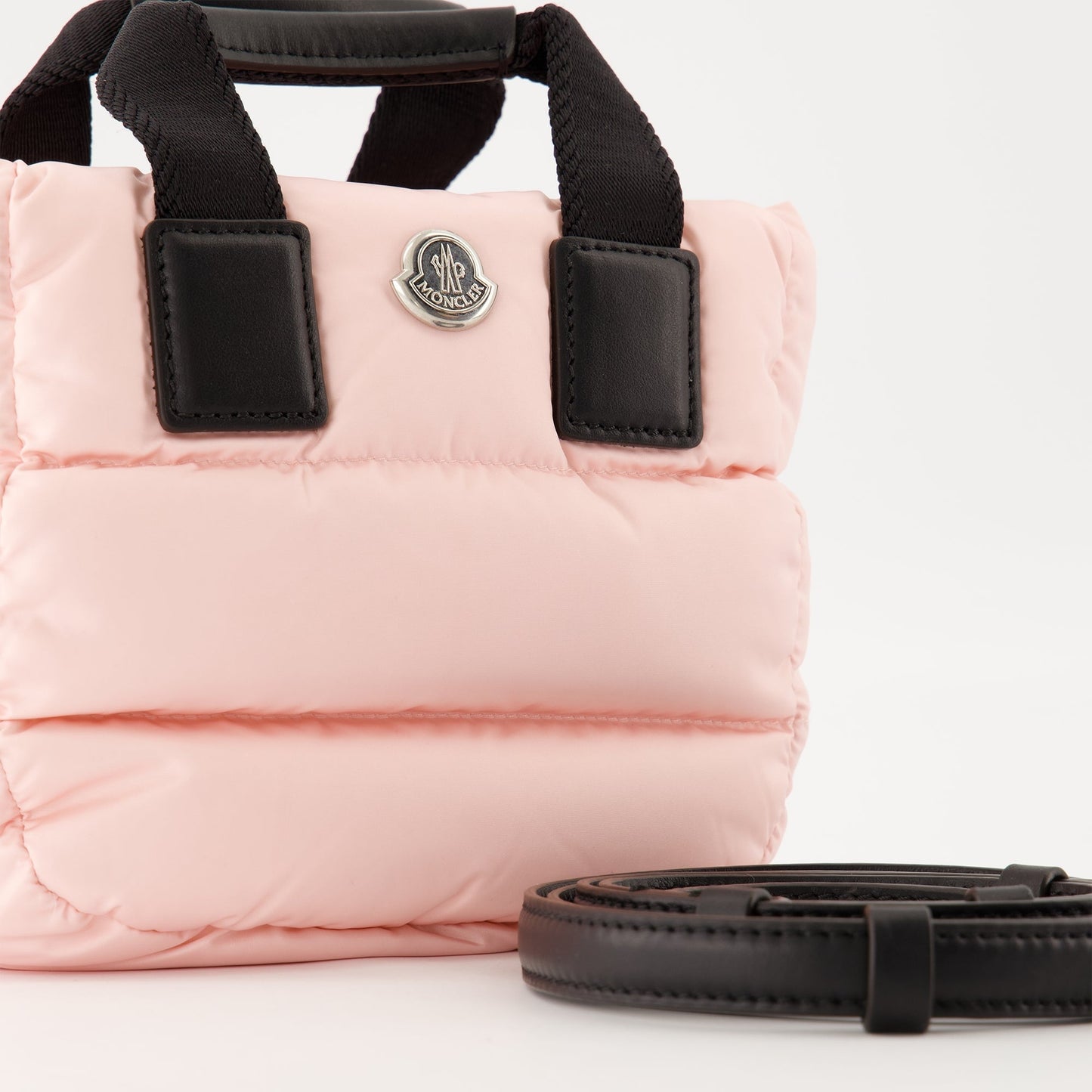Padded Nylon Mini Tote – Pink