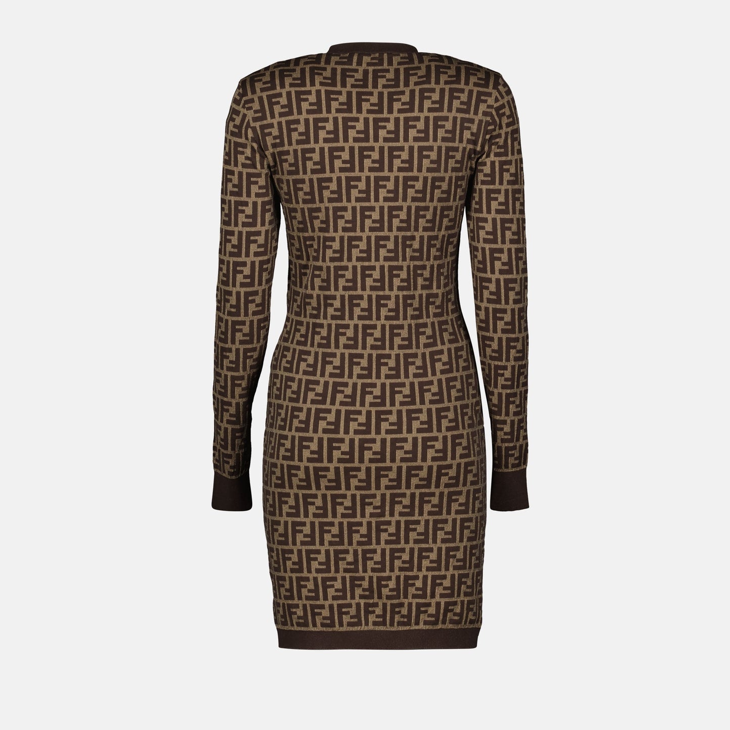 Monogram Knit Bodycon Dress