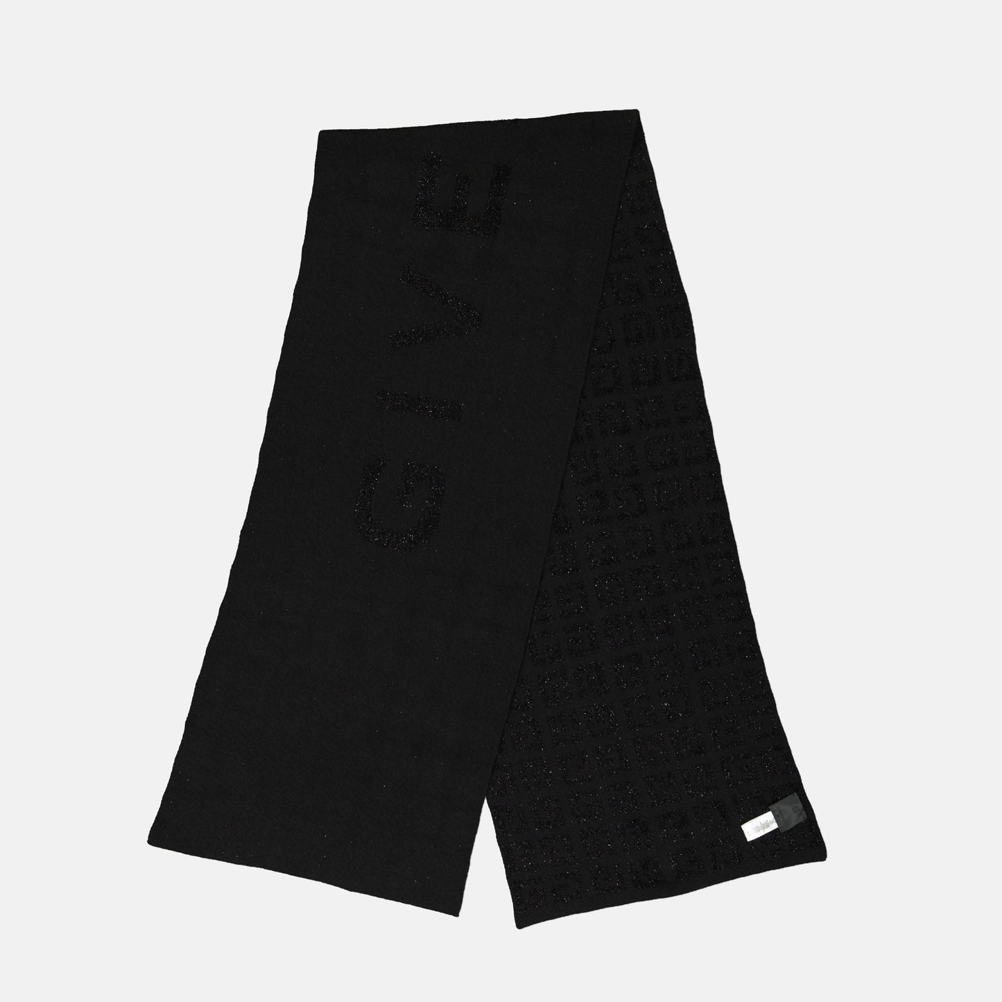 Logo Scarf – Black