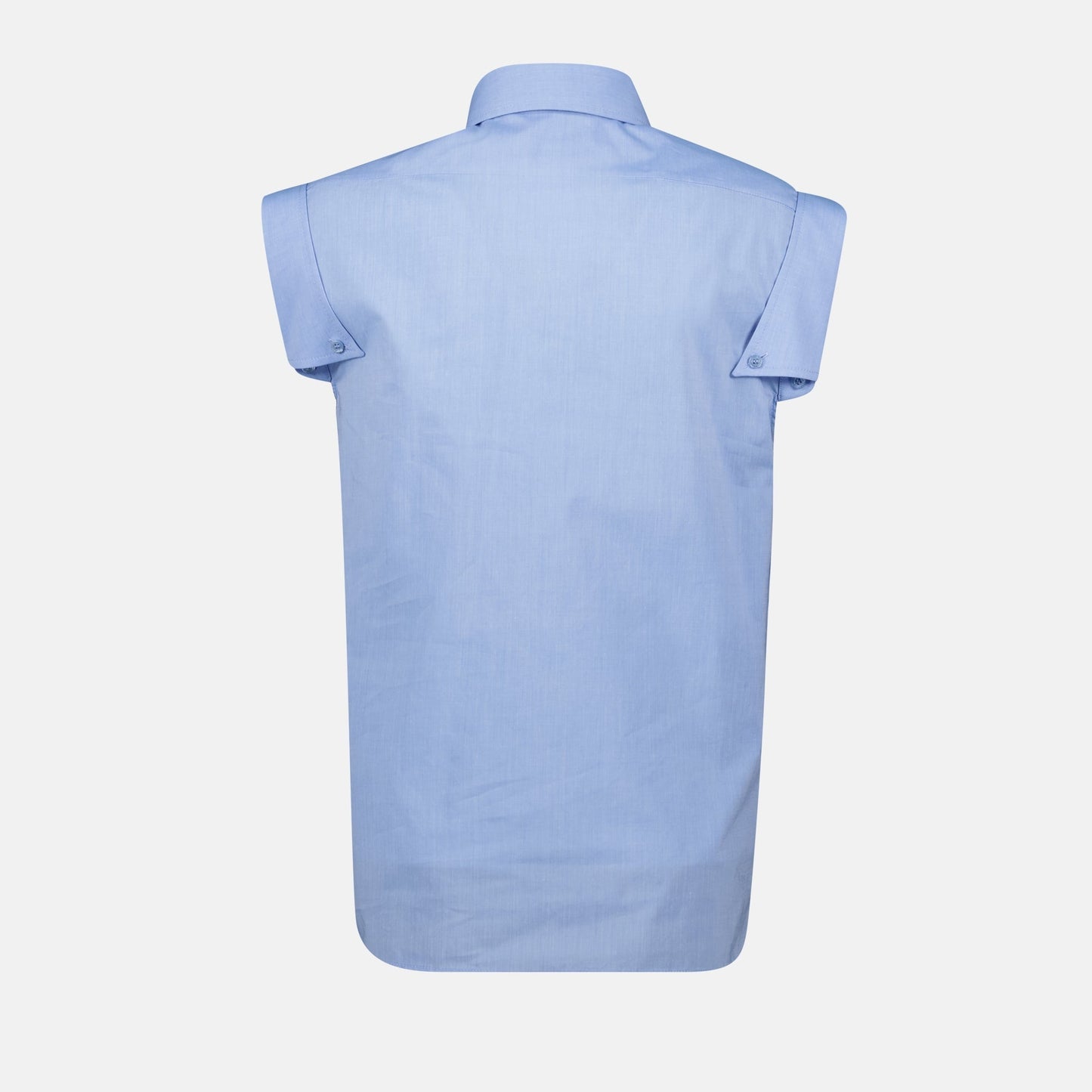 Cotton Shirt in Light Blue