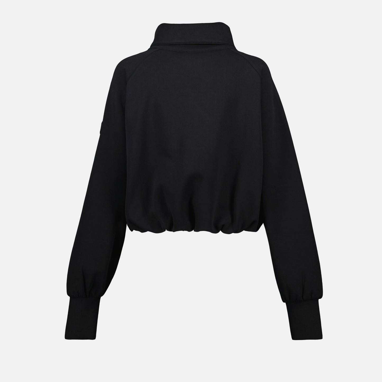 Cropped High-Neck Jacket