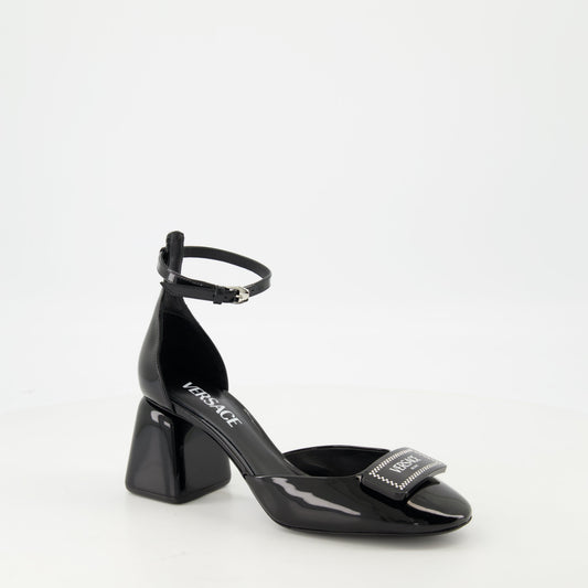 Ankle-Strap Block Heel Sandals