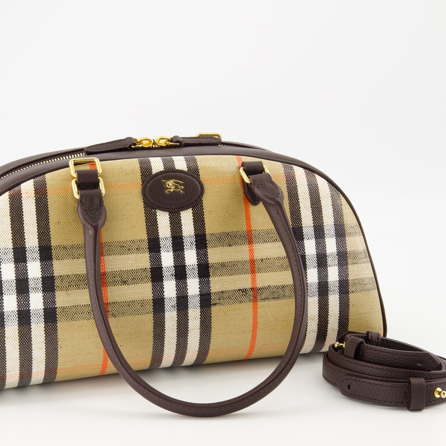Check Mini Bowling Bag