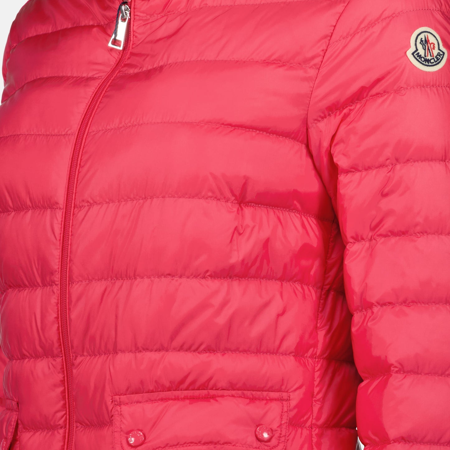 Pink Lightweight Quilted Down Jacket