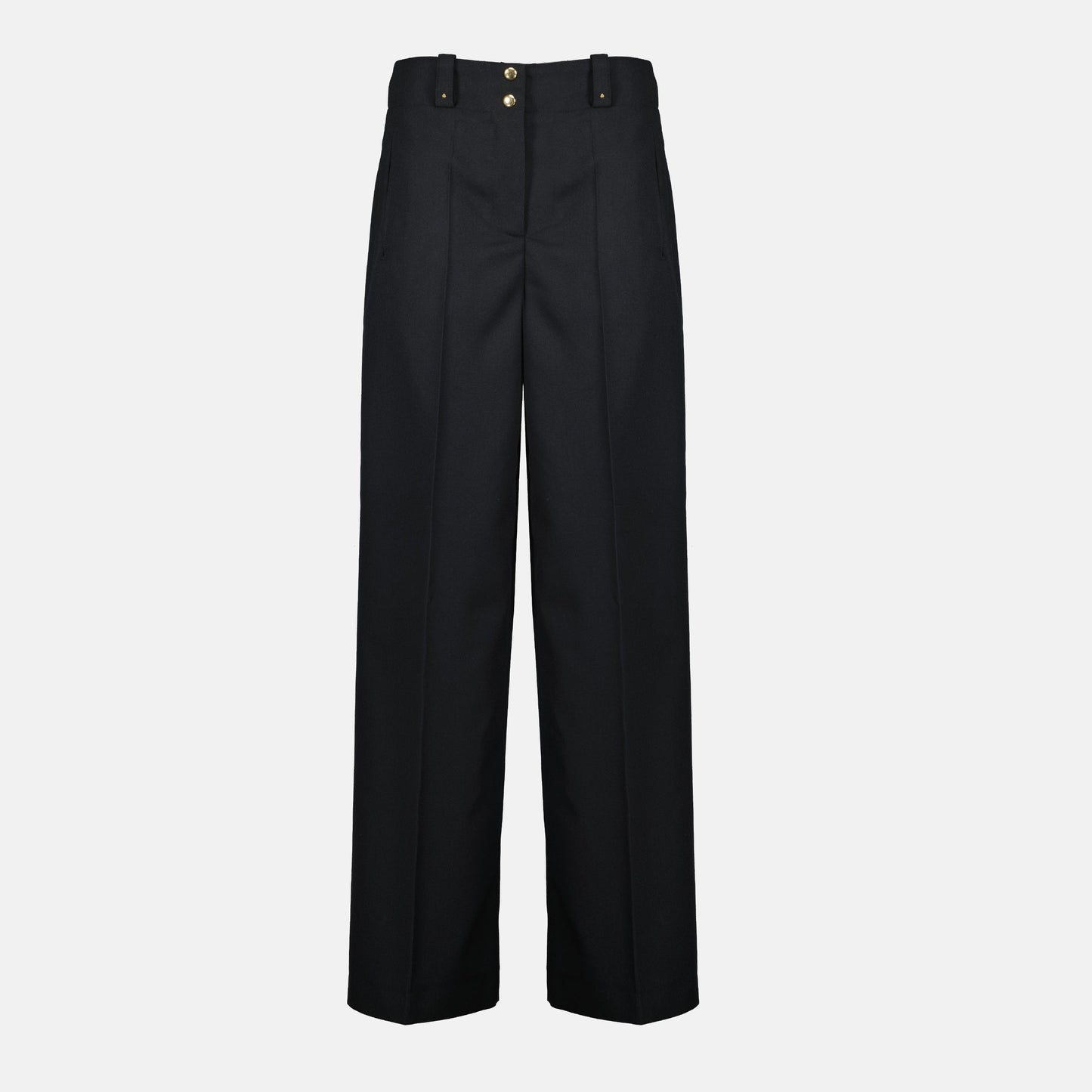 Wide-Leg Tailored Trousers