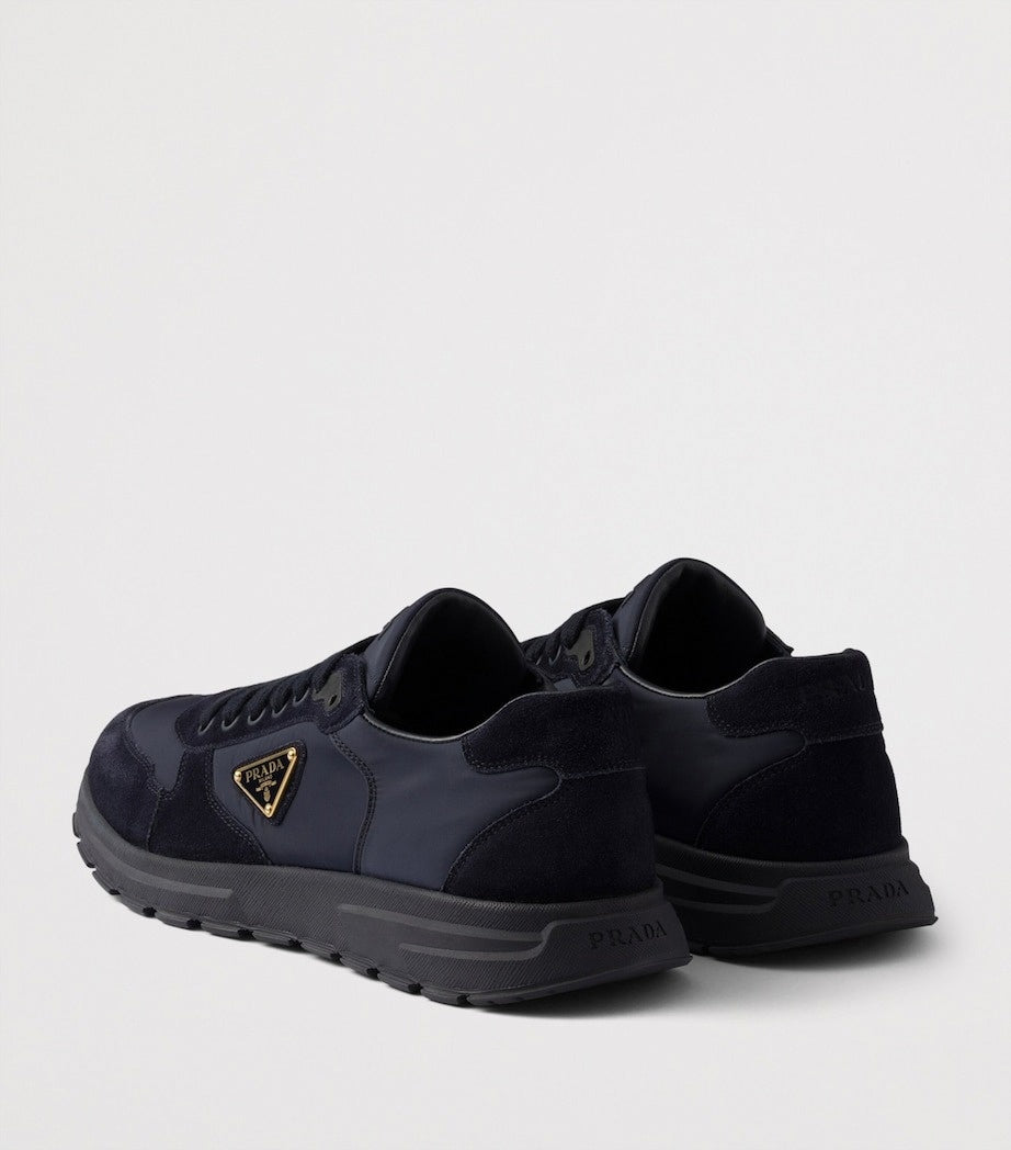 Prax 2.0 Re-Nylon & Suede Sneakers