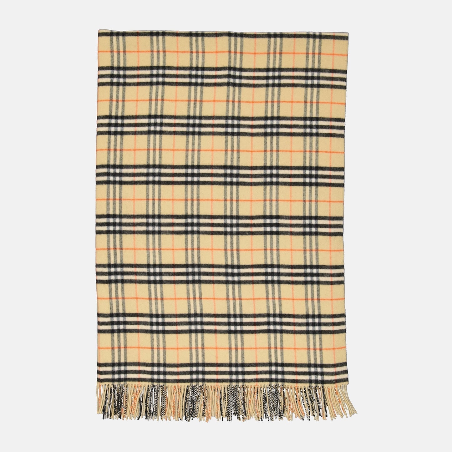 Classic Check Wool Blanket