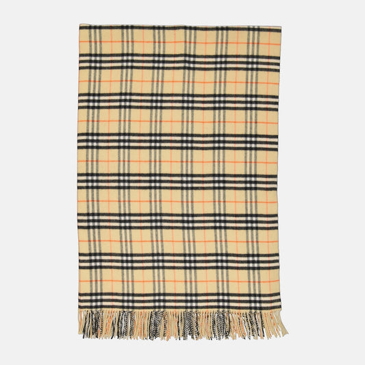 Classic Check Wool Blanket