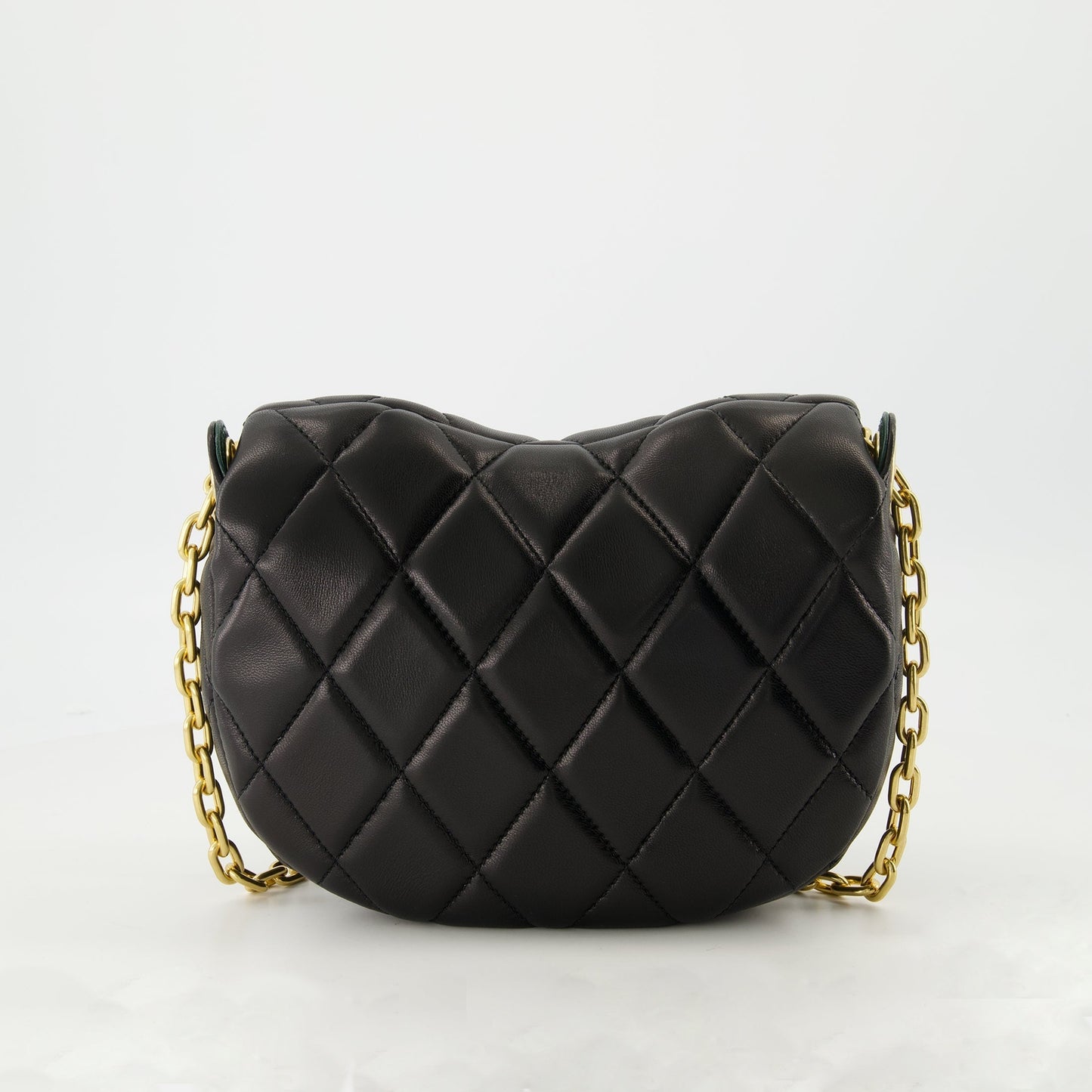 Quilted Leather Mini Chain Bag