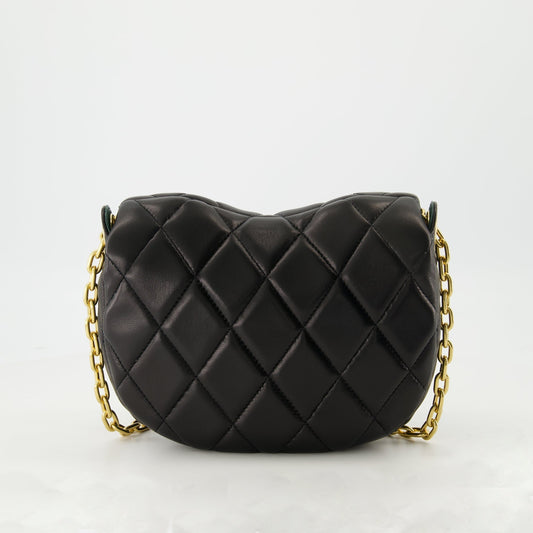 Quilted Leather Mini Chain Bag