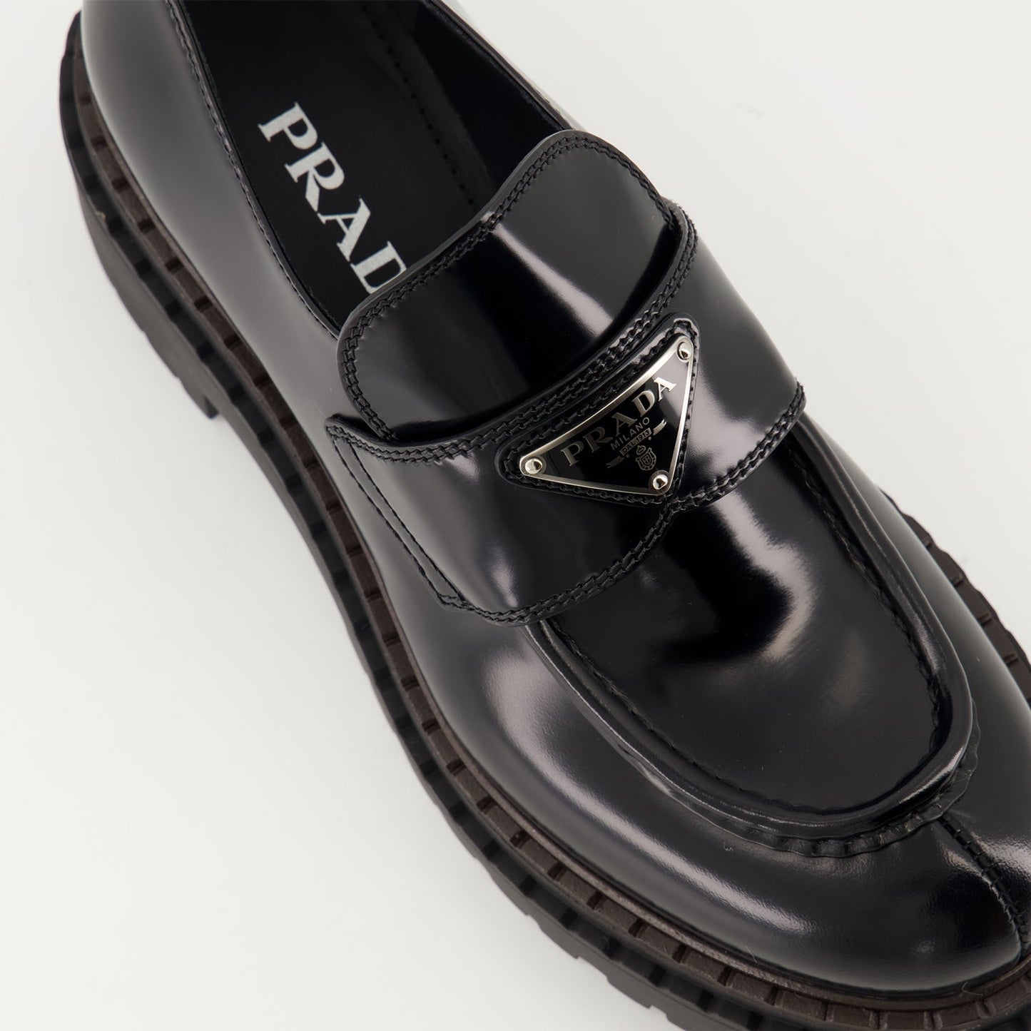 Chunky Leather Loafers
