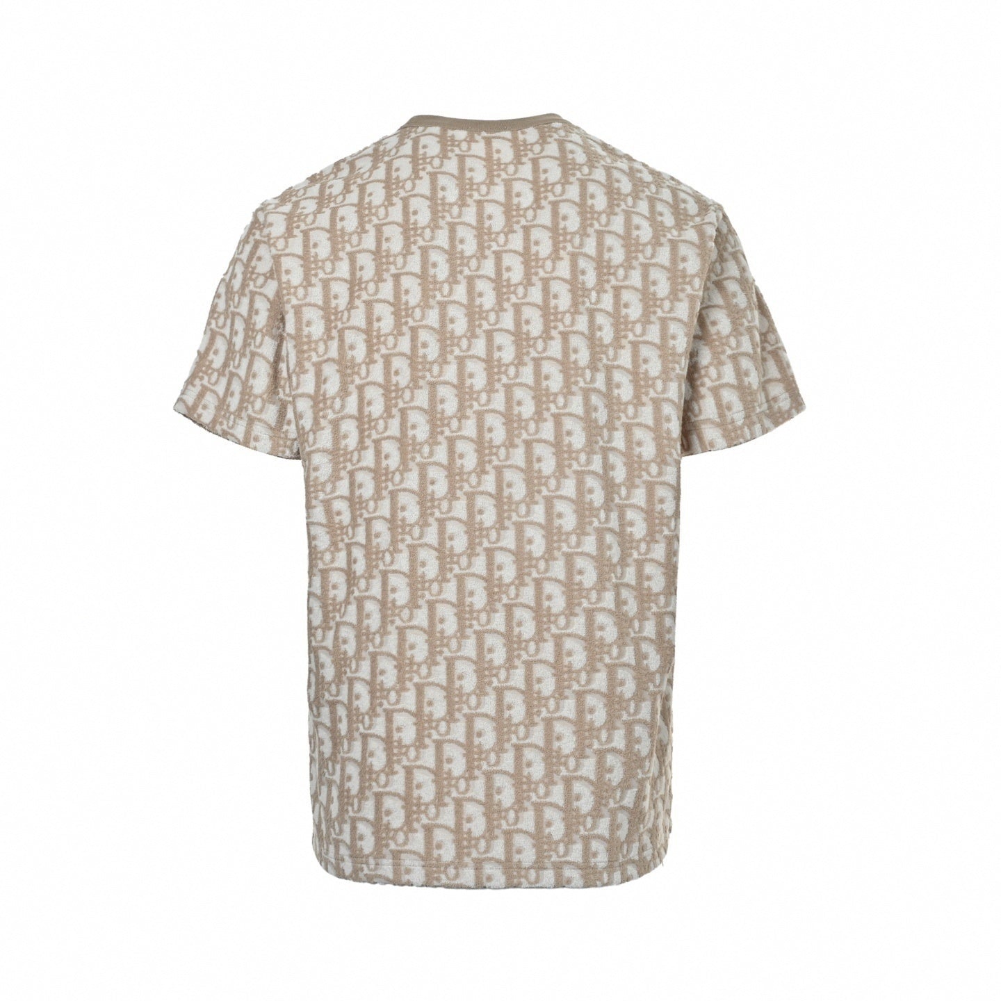 Oblique Monogram Toweling T-Shirt | Beige