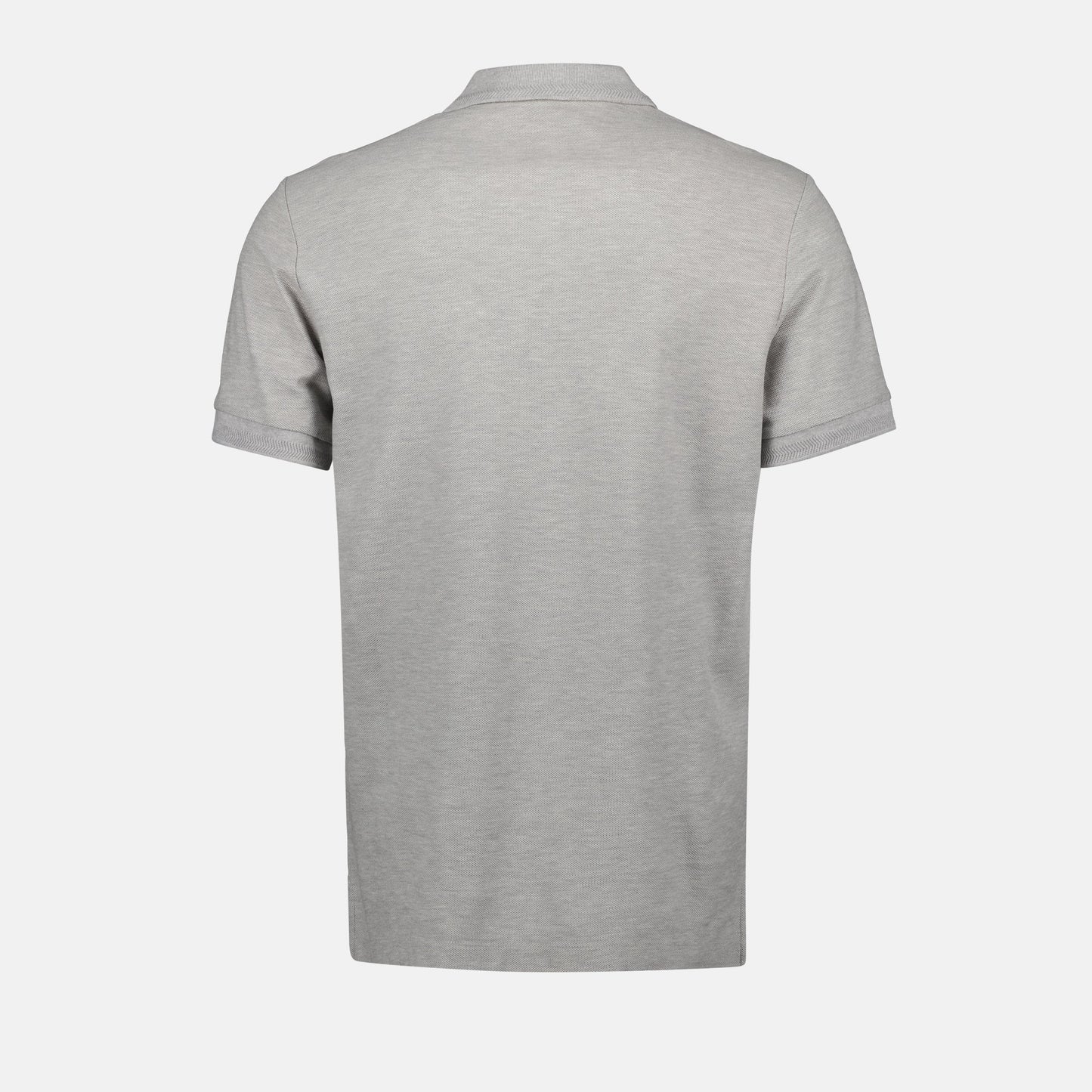 Grey Polo with Tonal TB Monogram