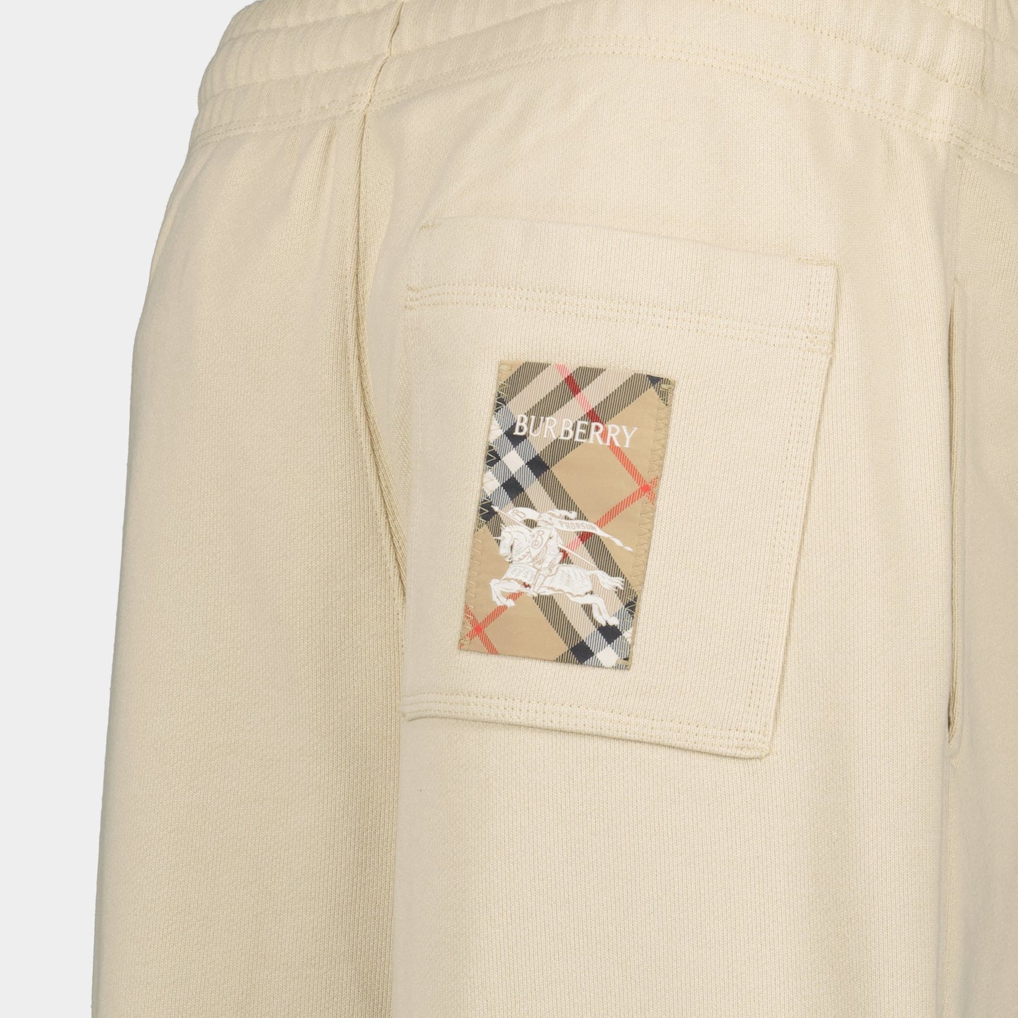 Cream Jogger Trousers
