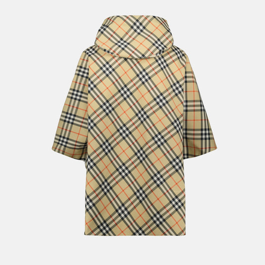 Check Plaid Cape