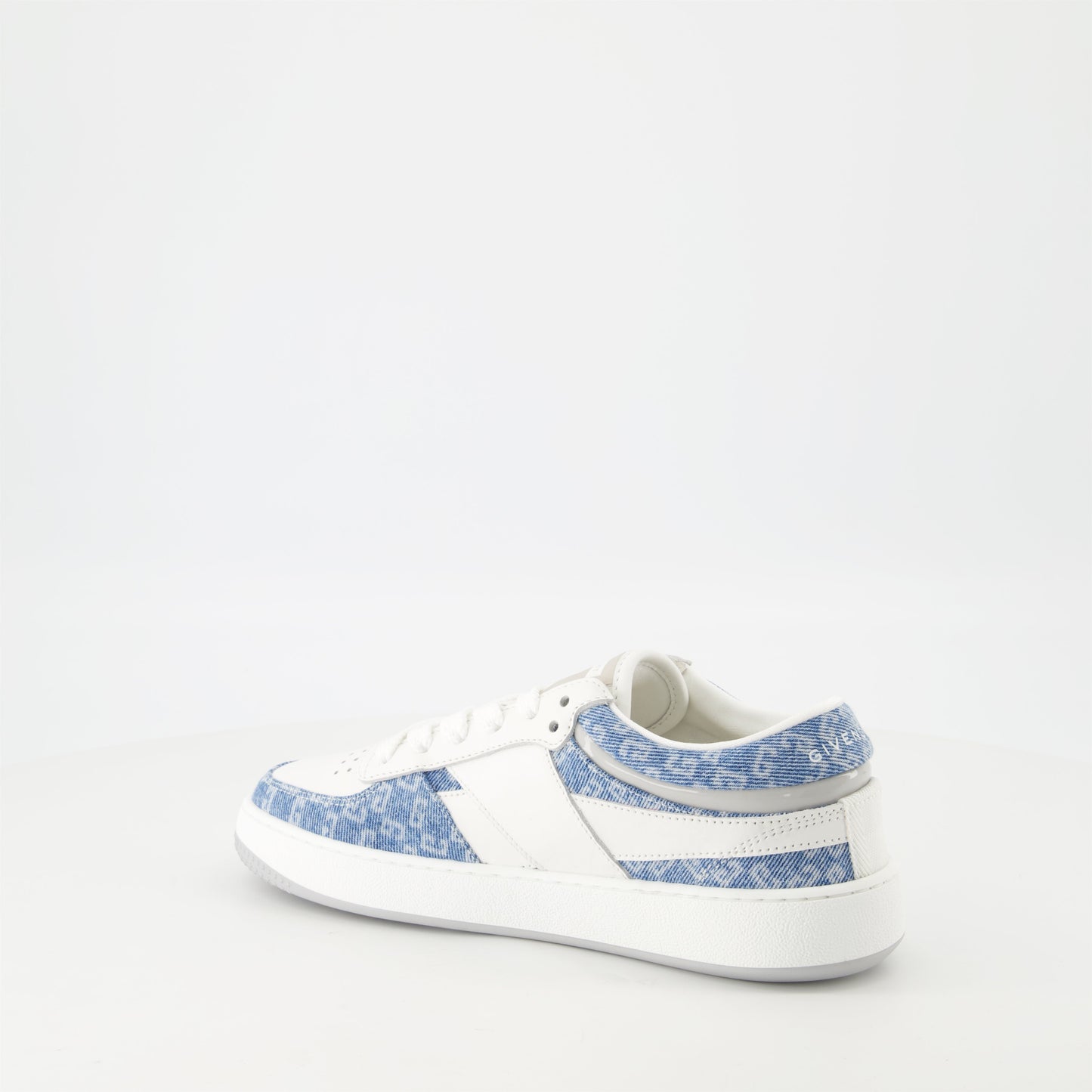 Denim Panel Sneakers