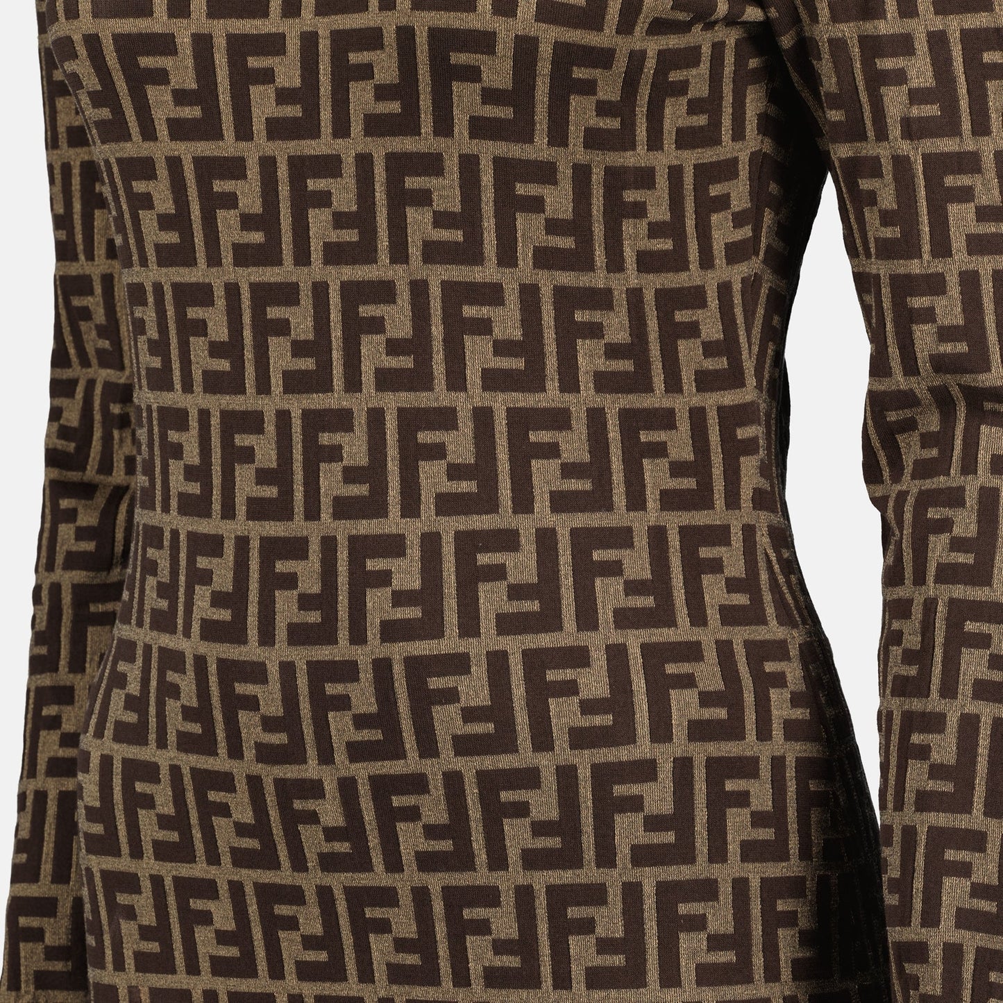 Monogram Knit Bodycon Dress