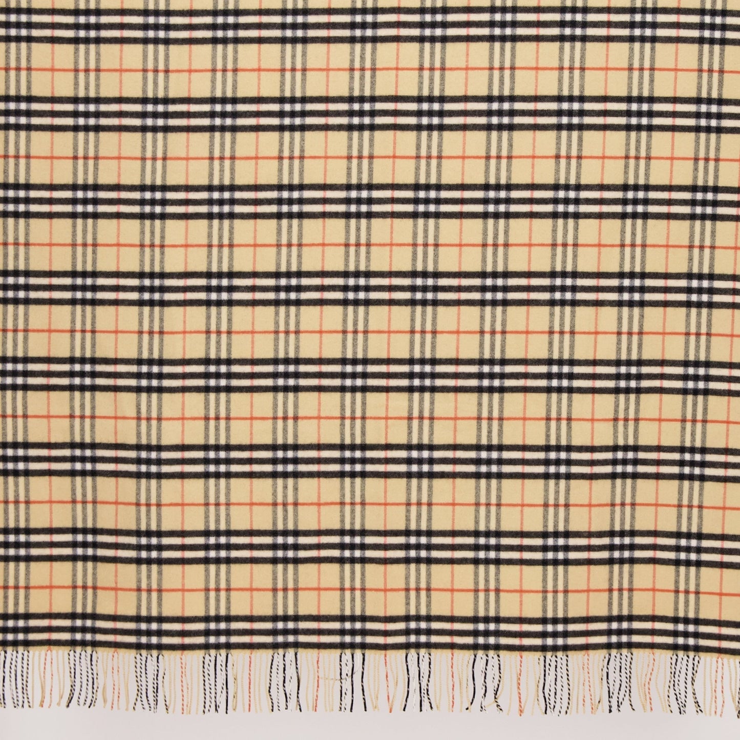Classic Check Wool Blanket