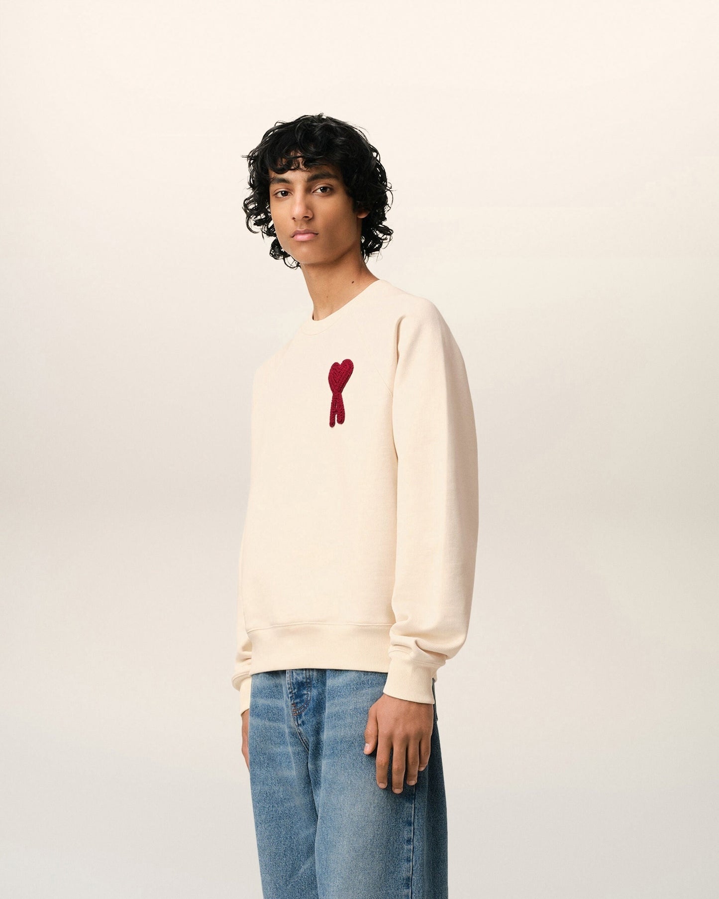 Ami de Coeur sweatshirt in heavy loopback