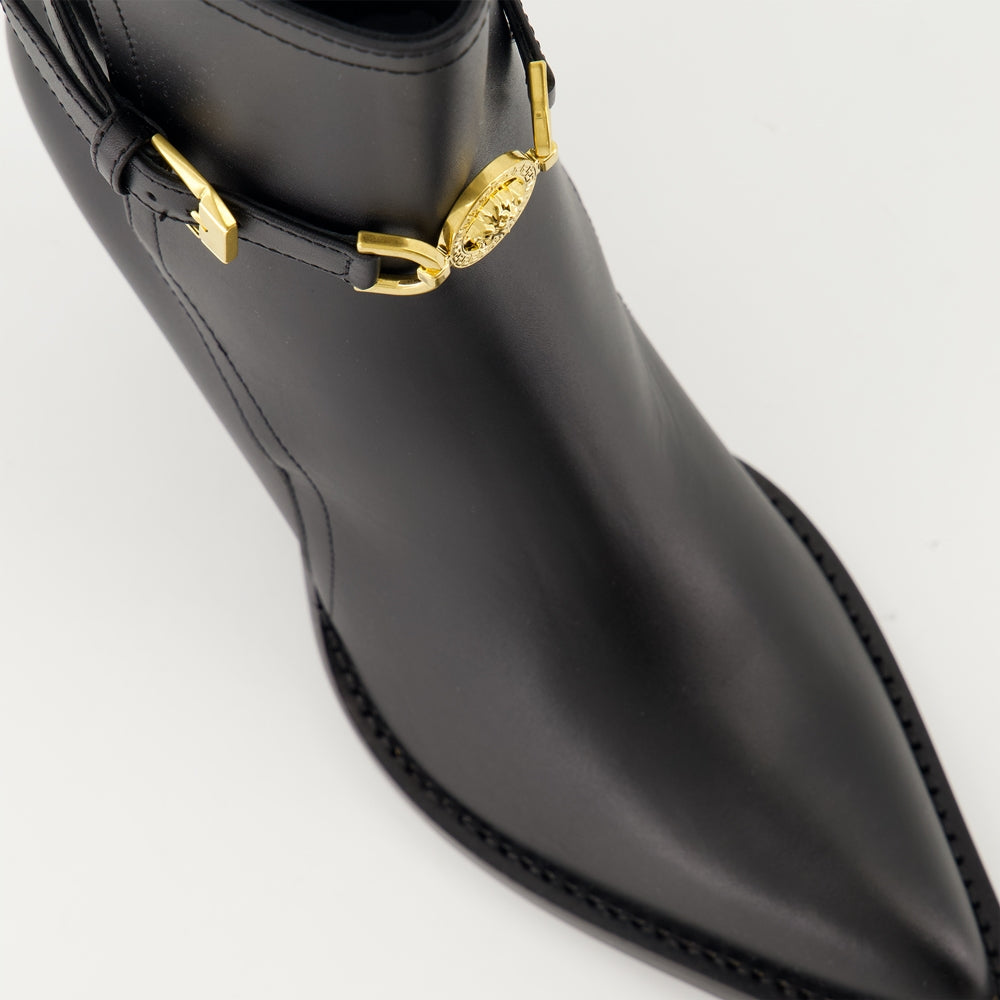 Medusa Harness Ankle Boots