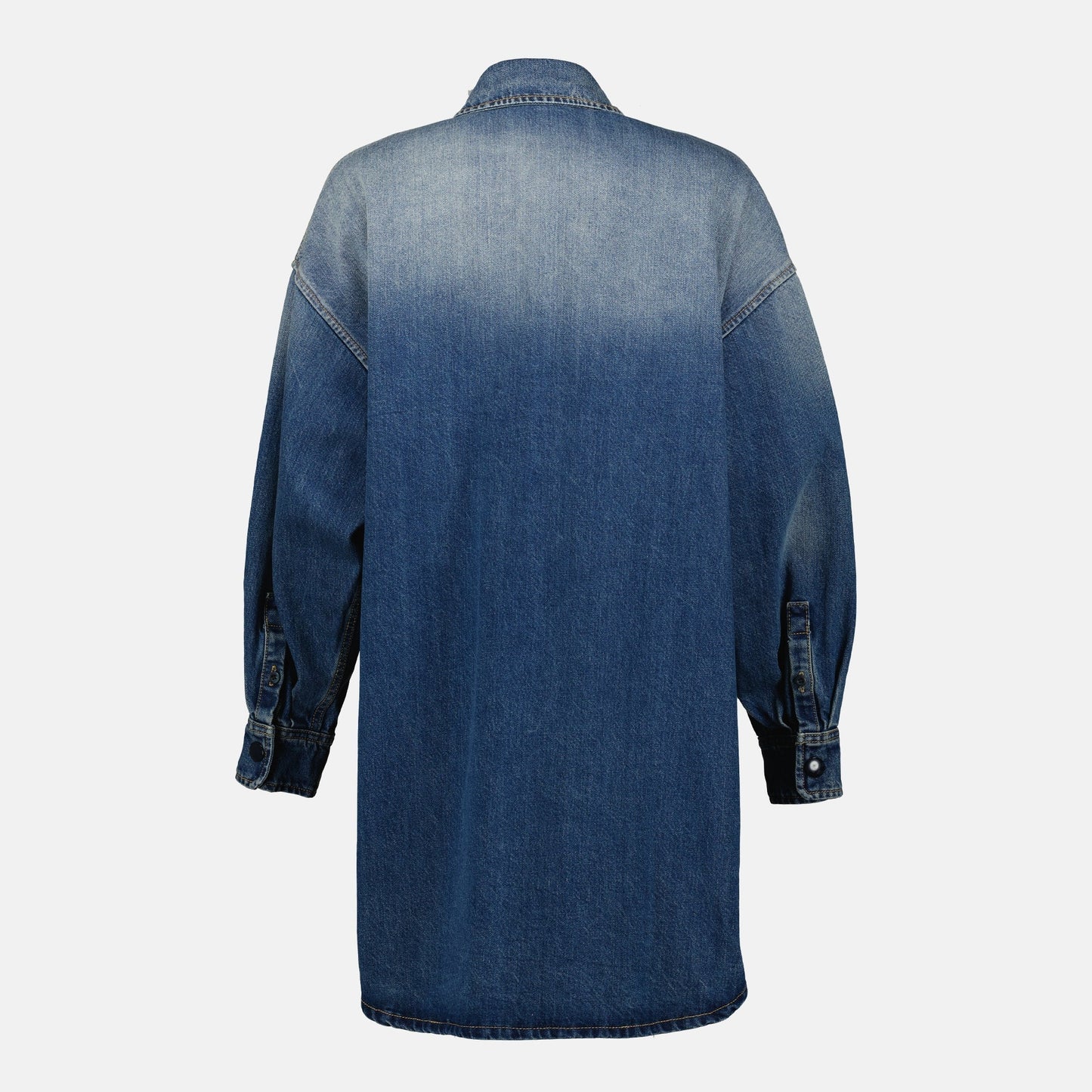 Oversized Denim Shirt Jacket