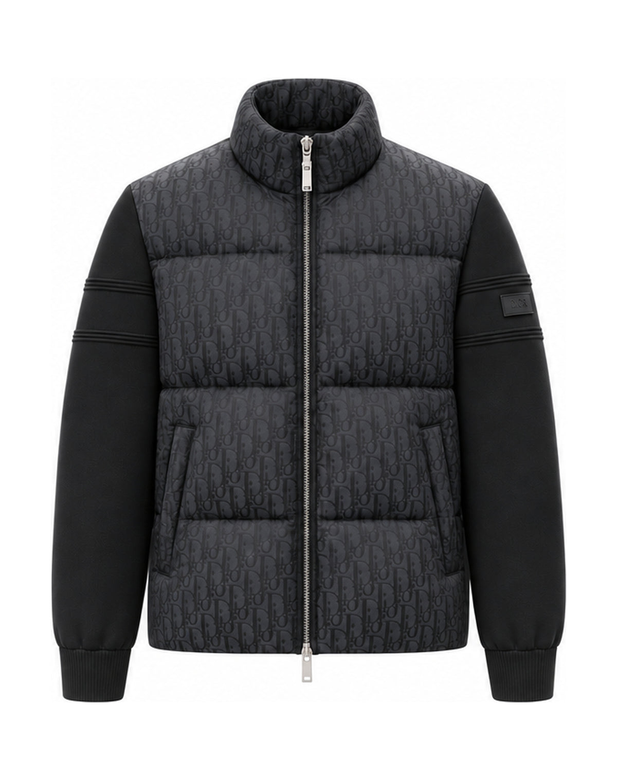 Monogram Padded Knit Jacket