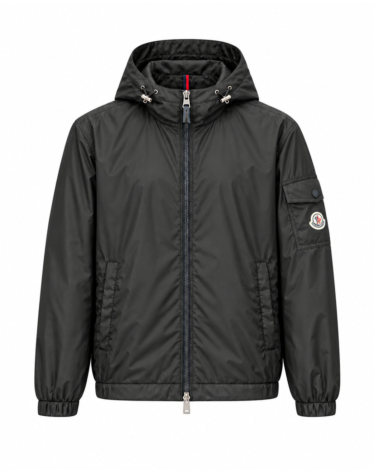 Utility Hooded Jacket – Navy & Black