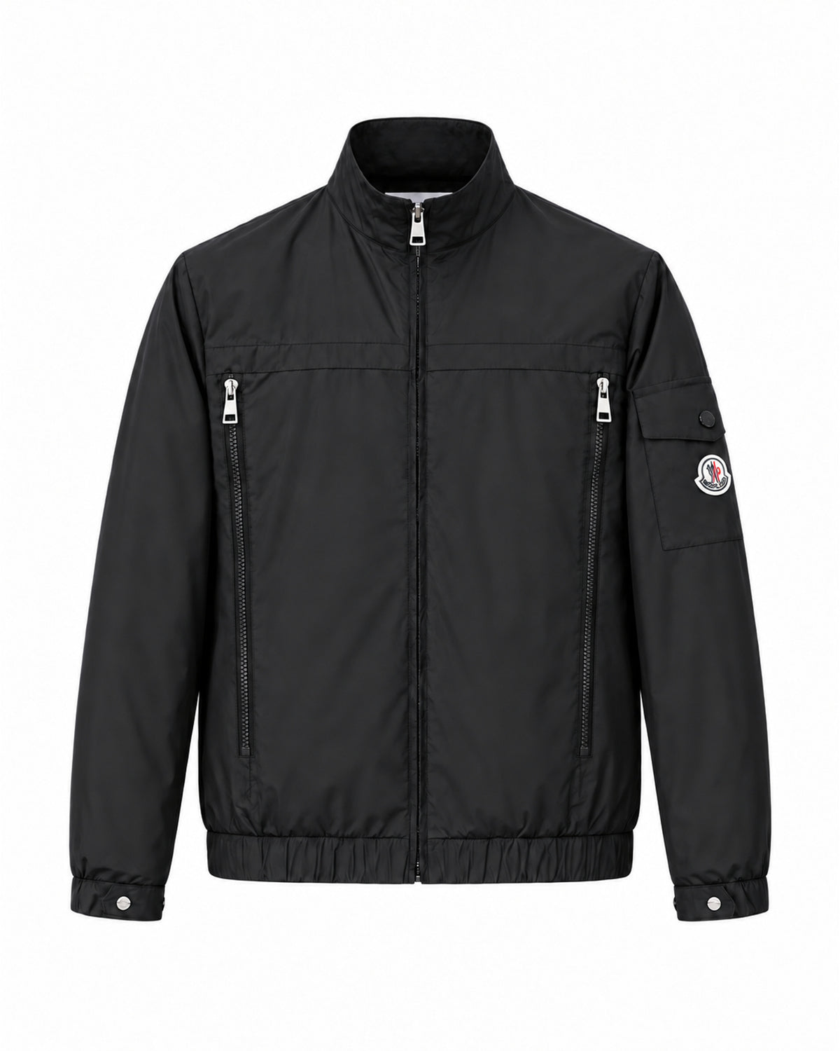 Lightweight Zip Jacket – Black