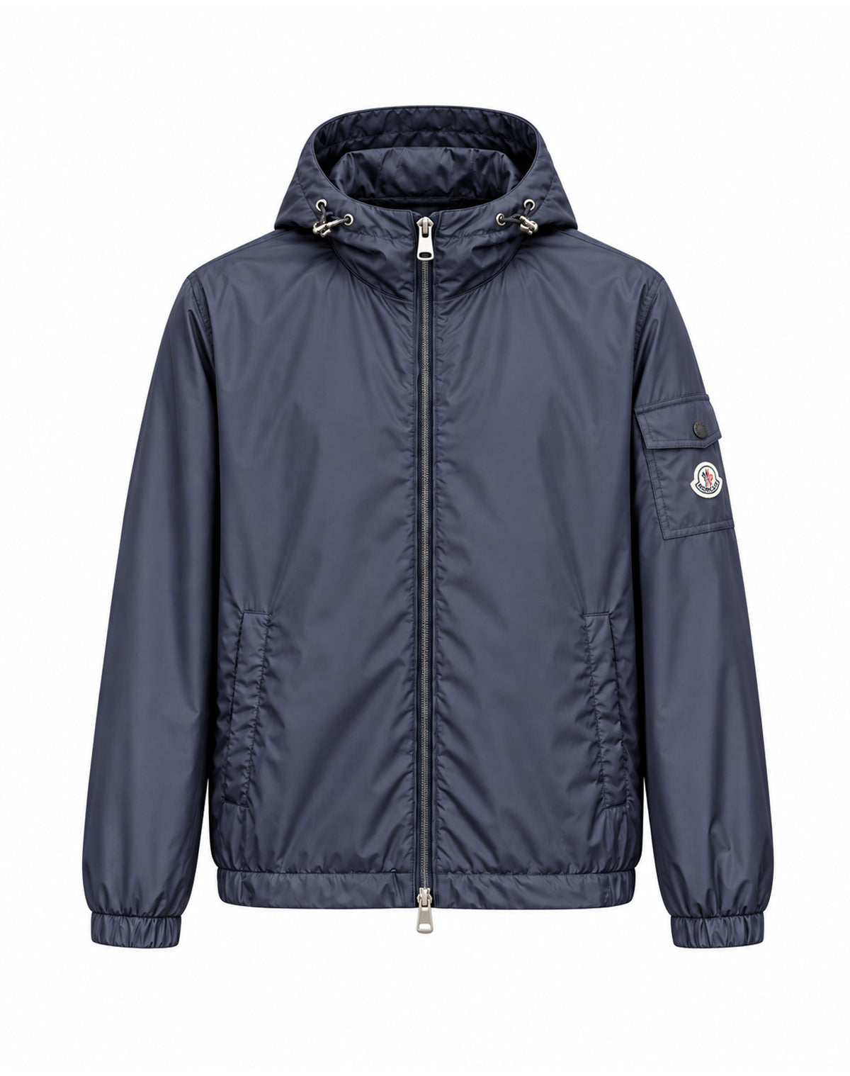 Utility Hooded Jacket – Navy & Black
