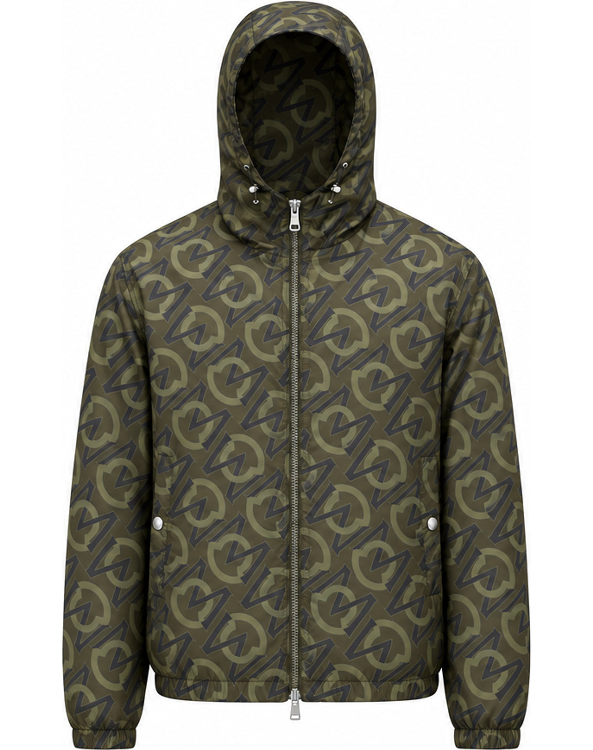 Cretes Reversible Hooded Jacket – Olive