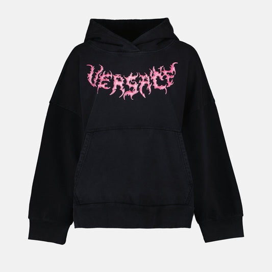 Logo Hoodie – Black