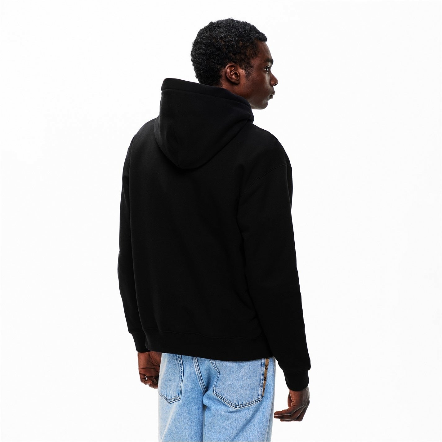 Logo Print Pullover Hoodie