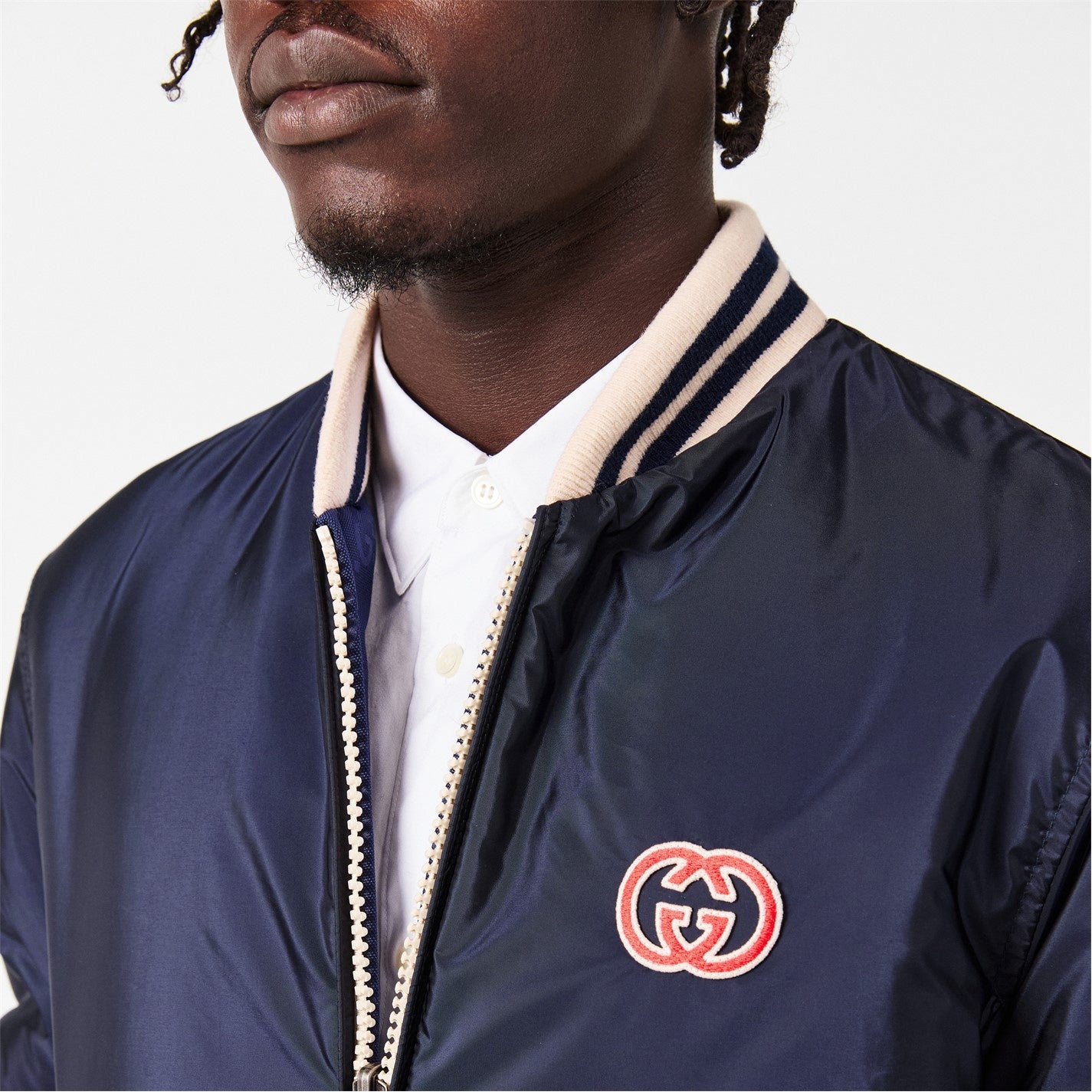 Reversible GG Bomber Jacket