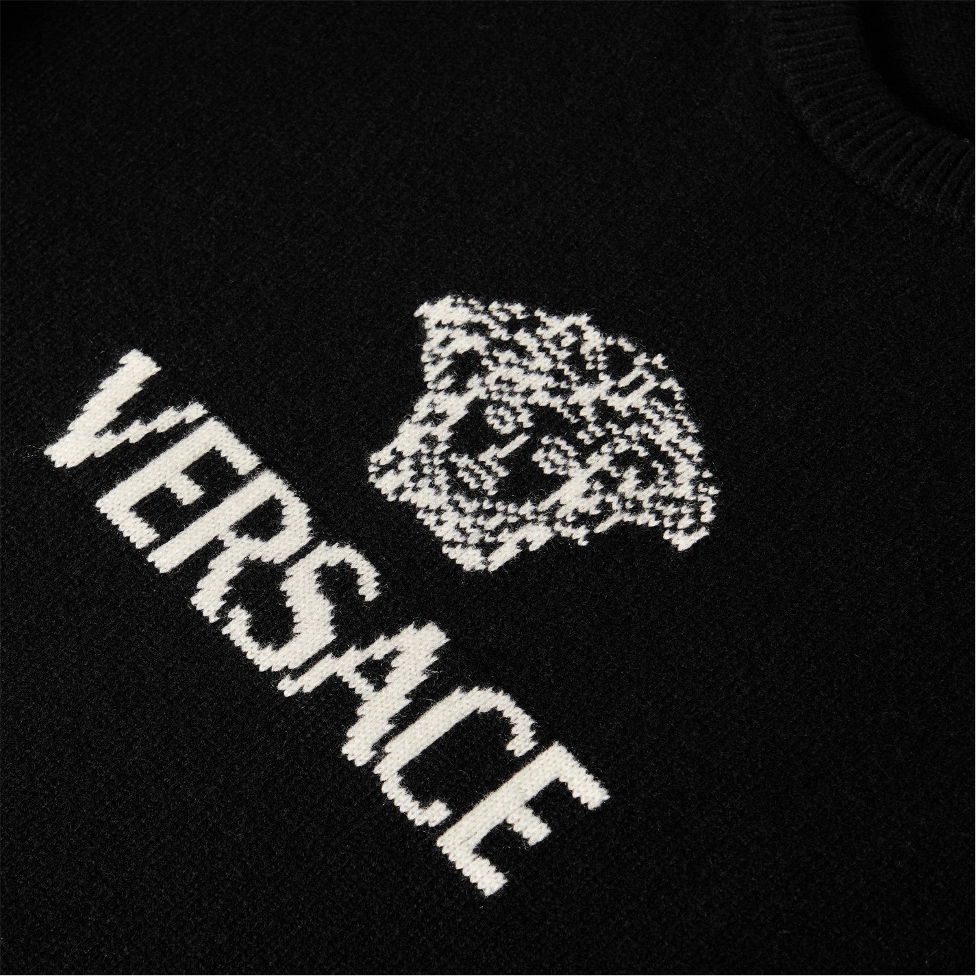 Medusa Logo Crew Neck Jumper