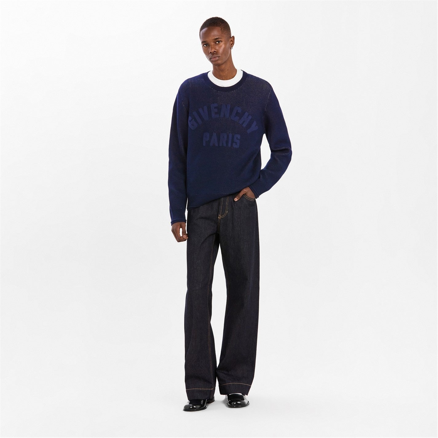 Men's GIV Logo Crew Neck Jumper