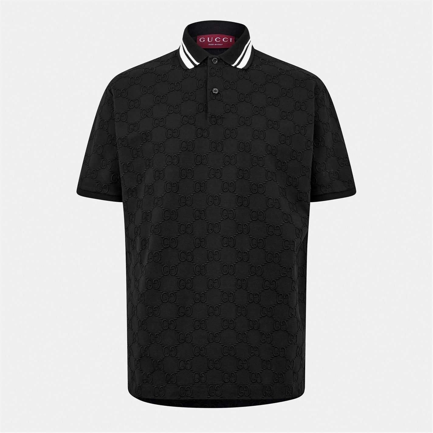 GG Jacquard Cotton Polo Shirt